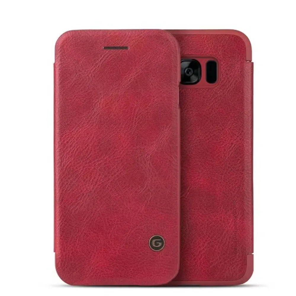 S8 S9 GCASE кошелек из натуральной кожи флип-чехол для телефона Samsung Plus S7 edge S6 Note 8 |