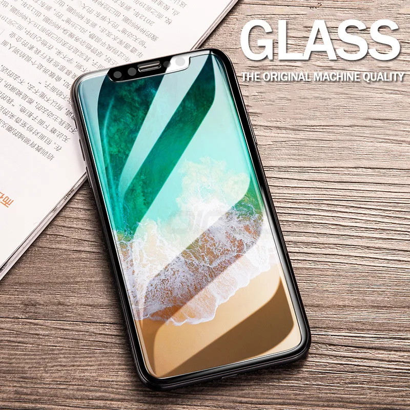 5/lot 2.5D 9 H закаленное Стекло для iPhone X 8 7 6 S плюс 5 5S 4 4S SE 10 Экран протектор Закаленное