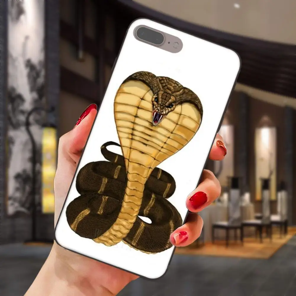 as picture Мягкая, модная новинка, для huawei Honor 5A 6A 6C 7A 7C 7X 8A 8C 8X9 10 P8 P9 P10 P20 P30 Мини Lite Plus Прохладный татуировки королевская Кобра Змея - Цвет: as picture