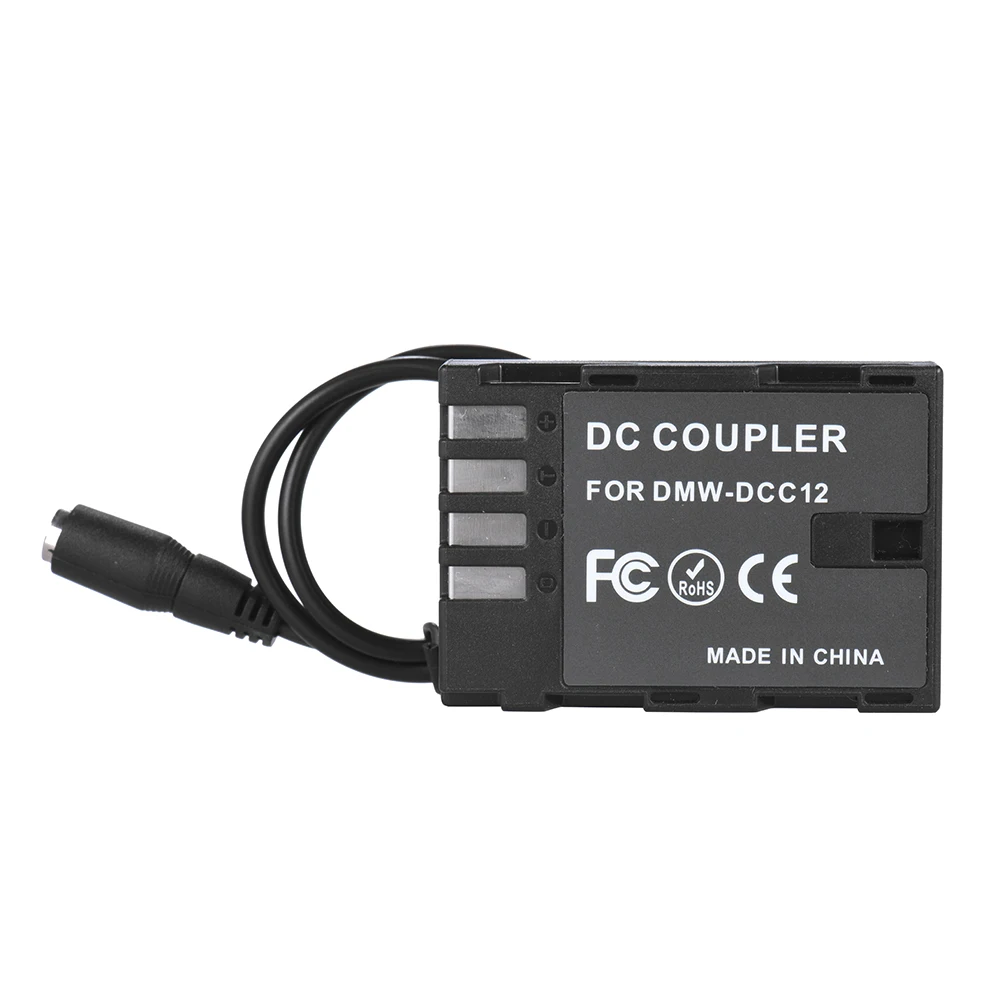 Andoer зарядное устройство для аккумулятора DMW-DCC12 фиктивный батарейный блок DC
