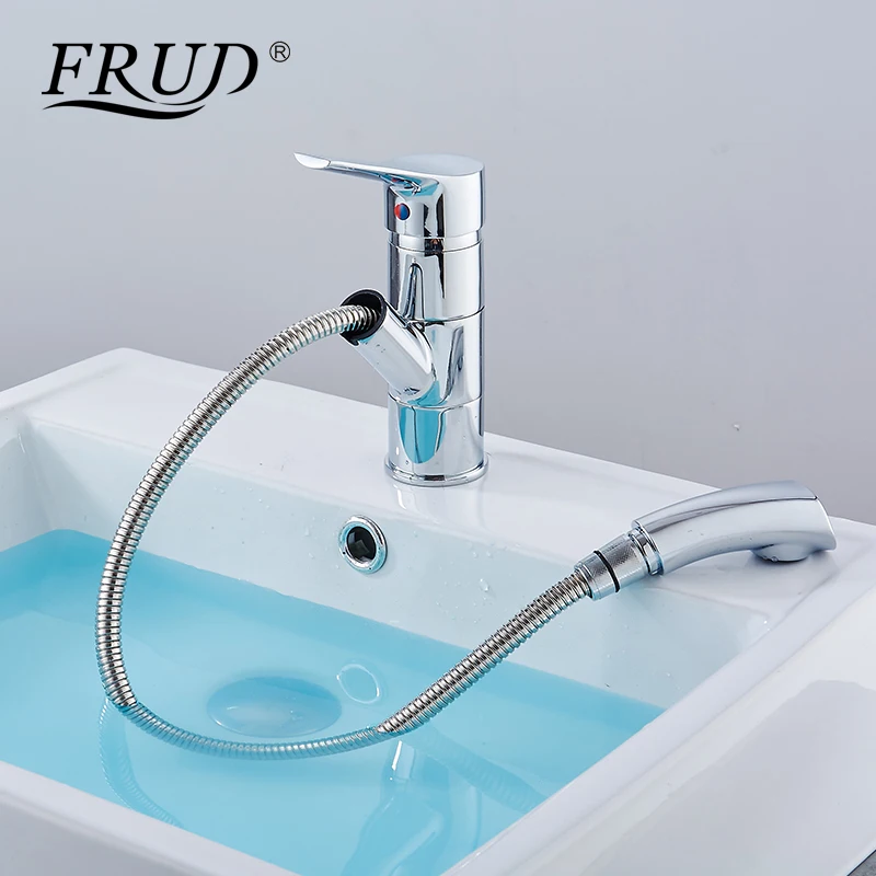 FRUD выносной бассейн кран для моющей шерсти и лица с одной ручкой горячий холодный