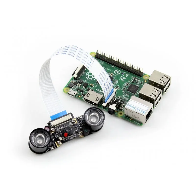 

Raspberry Pi Camera (E) Night Vision Camera Module for all Version of Raspberry Pi Model 3 2 B/ B+/ A+