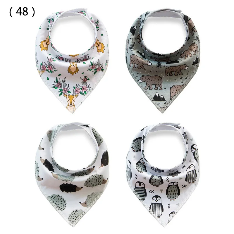 Бандана-слюнявчик детская мягкая и впитывающая шт./упак. хлопок 100% | Детская