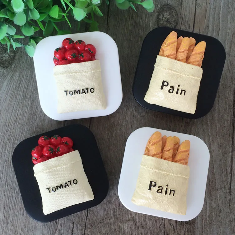 Бесплатная доставка! 1 партия = 8 комплектов! Контейнер для контактных линз хлеб и