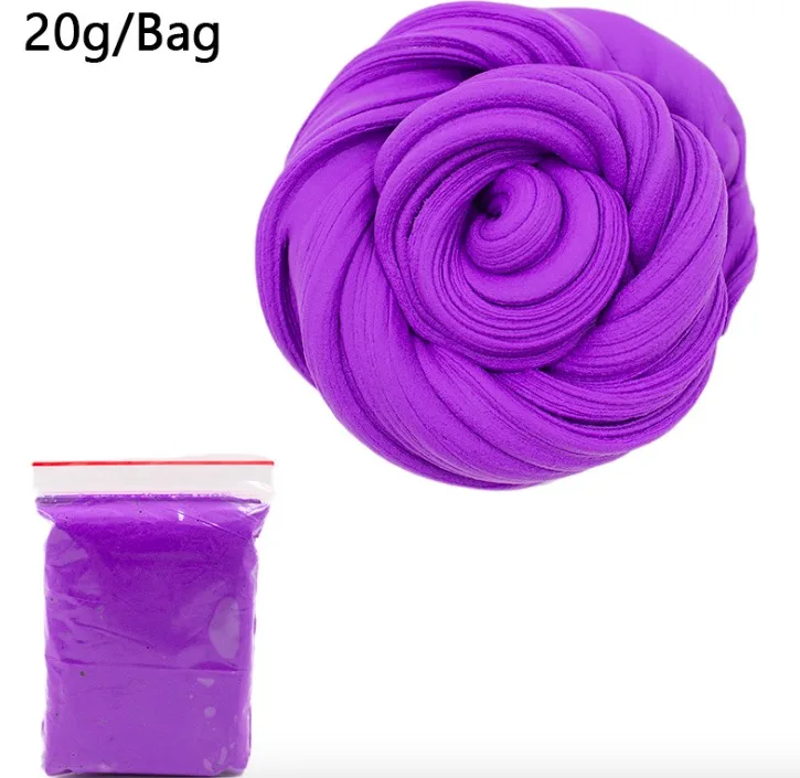 dark purple Светильник для лепки пластилина слизи Playdough ультра светильник деформируемая эластичная глина Развивающие игрушки для детей DIY - Цвет: dark purple