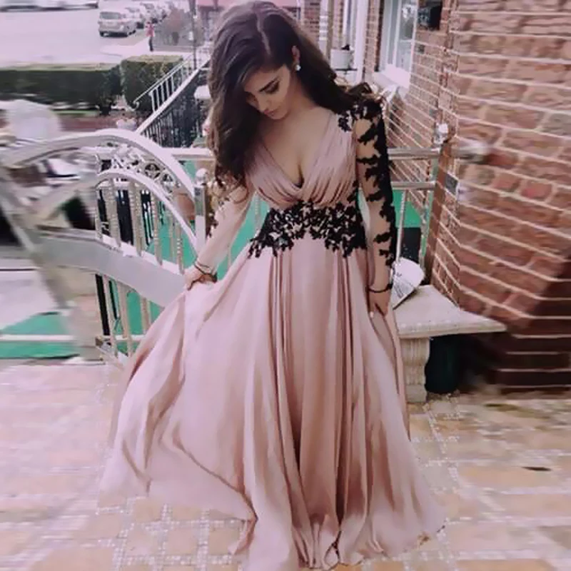 Женское длинное платье розовое подружки невесты летнее удобное бальное для