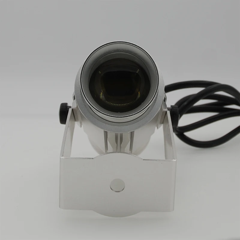 Водонепроницаемый серебряный корпус 20 Вт LED Gobo проектор IP65Rustproof EU Plug 220 в