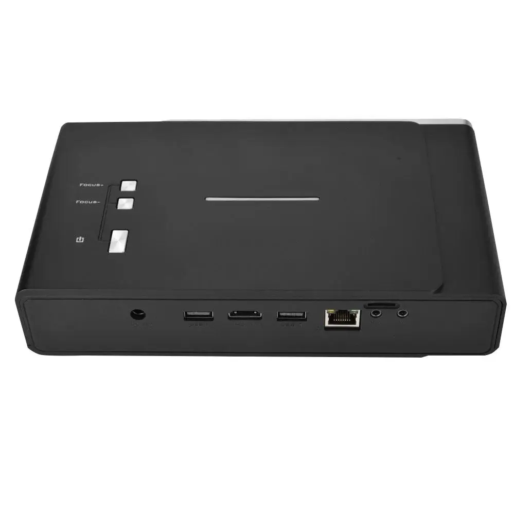 Портативный 3D Мини HD 1080P DLP умный проектор домашний медиаплеер HDMI USB домашний кинотеатр