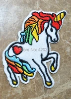 hot sale lovely unicorn iron on patches sew on patchappliques made of cloth100 guaranteed quality