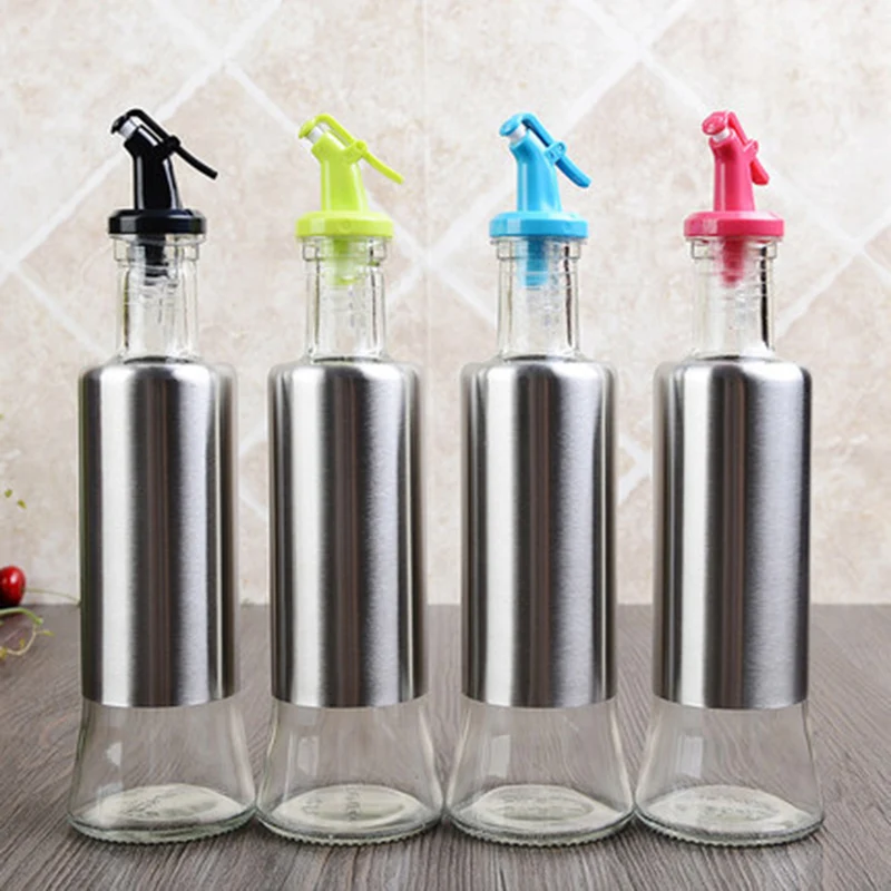 1 шт. герметичный дозатор масла из нержавеющей стали 300 мл|oil dispenser bottle|oil dispenserolive oil