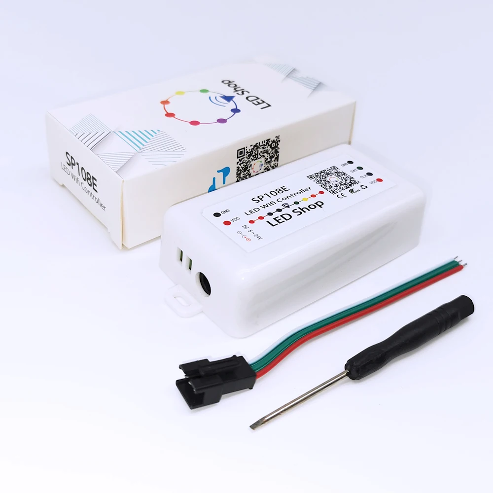SP108E 107E 105E 110E светодиодный контроллер WIFI Bluetooth музыкальный с помощью приложения
