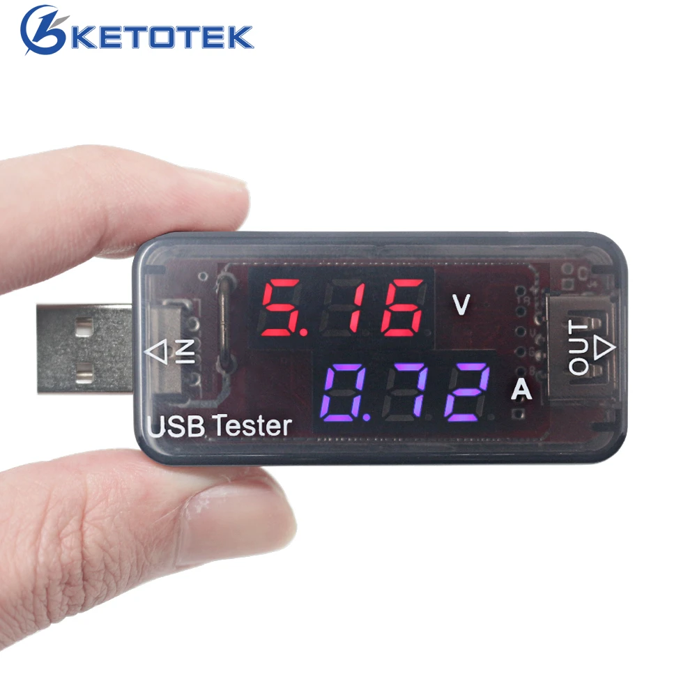 Измеритель напряжения и силы тока 3 5 9 В 0 А|phone charging tester|dc ammeterusb charge monitor |