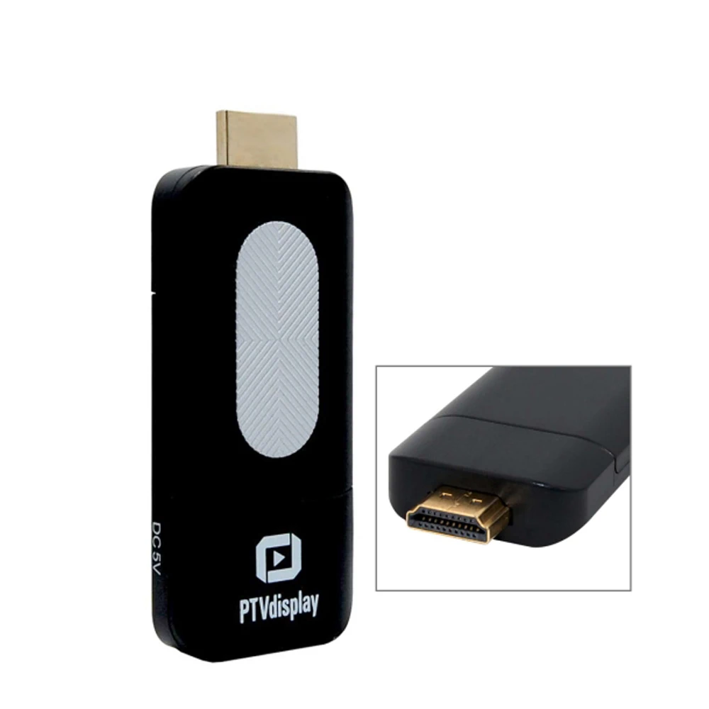 Новейший PTVdisplay AnyCast DA02 беспроводной WiFi ТВ палка поддержка Miracast Airplay DLNA зеркальный