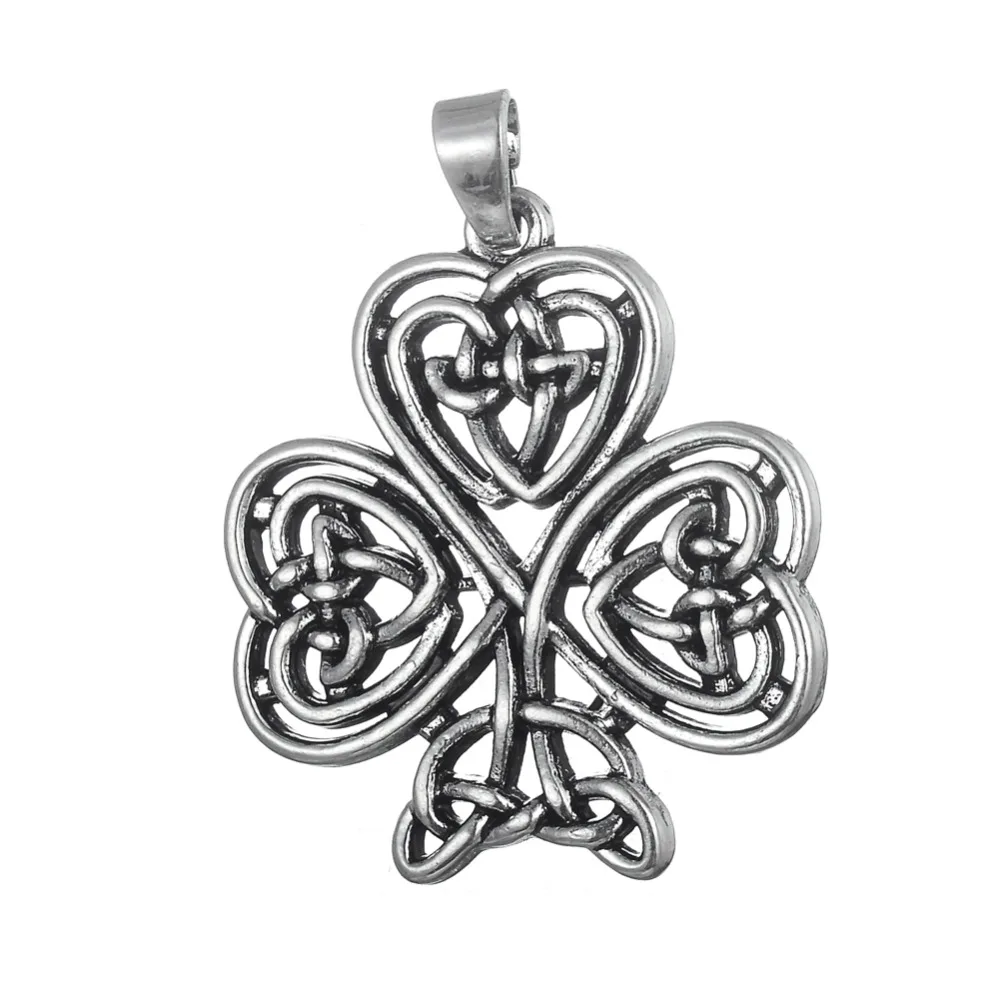 Винтажный крест Skyrim 5 шт./лот религиозный узел сердца с застежкой карабином для