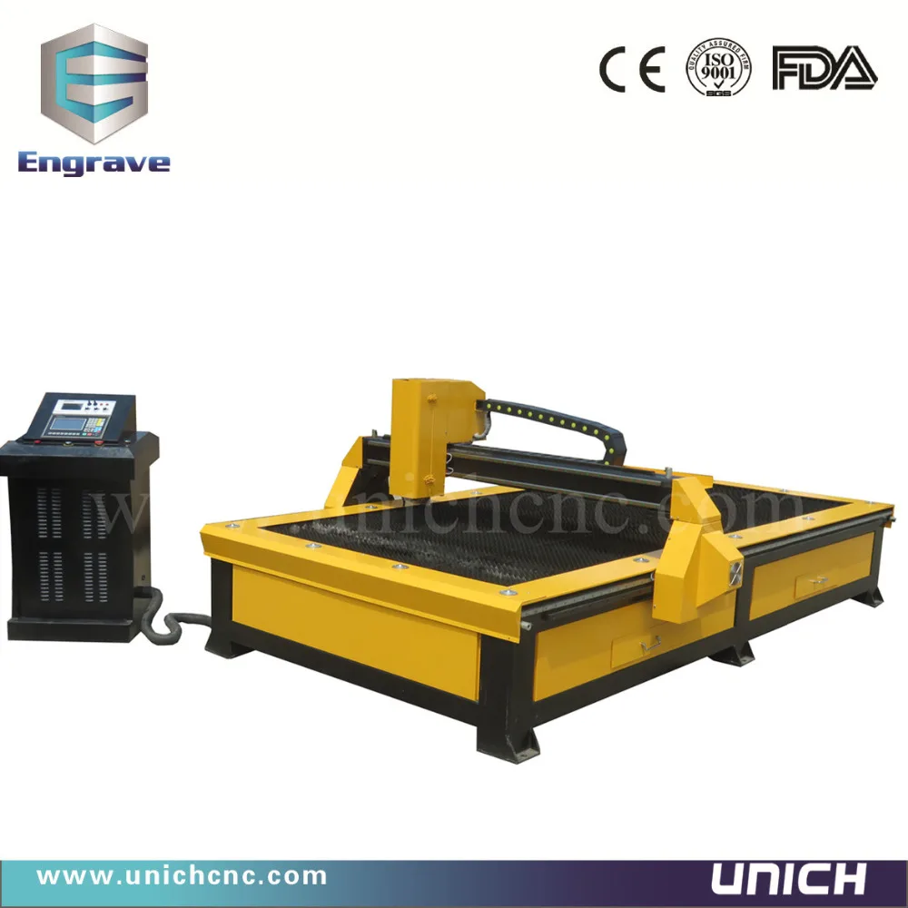 1500*3000 мм unich тяжелая конструкция дуговой контроллер металл cnc плазма/низкая