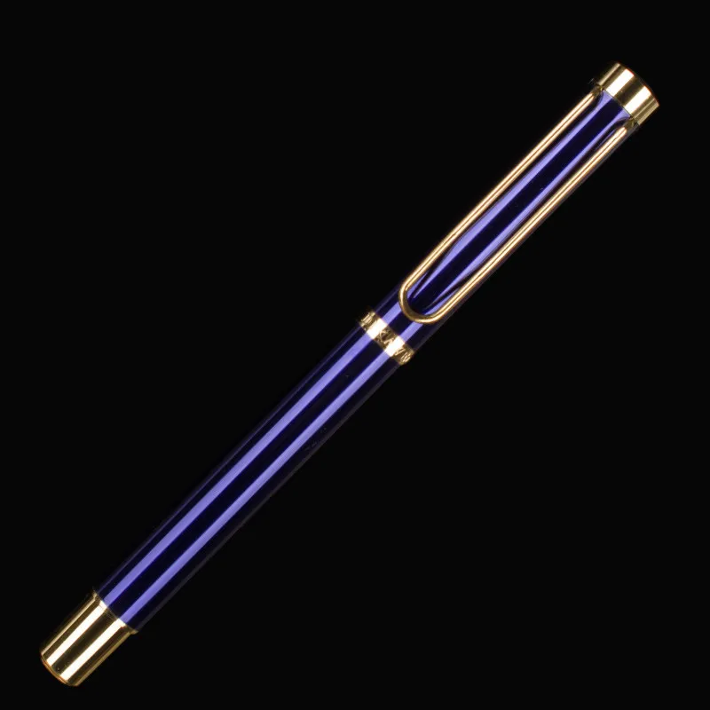 

6 colors Elegant Metal fountain ink pen for school supplies quality nib Sample office pens for writing stationery luxury pen