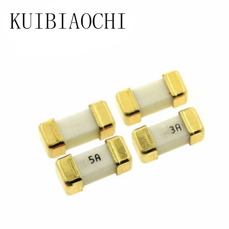 

1808 125V 10A 10pcs/LOT 1A 2A 3A 4A 5A 6.3A 7A 8A 10A SMD Fast break fuse 100pcs/lot