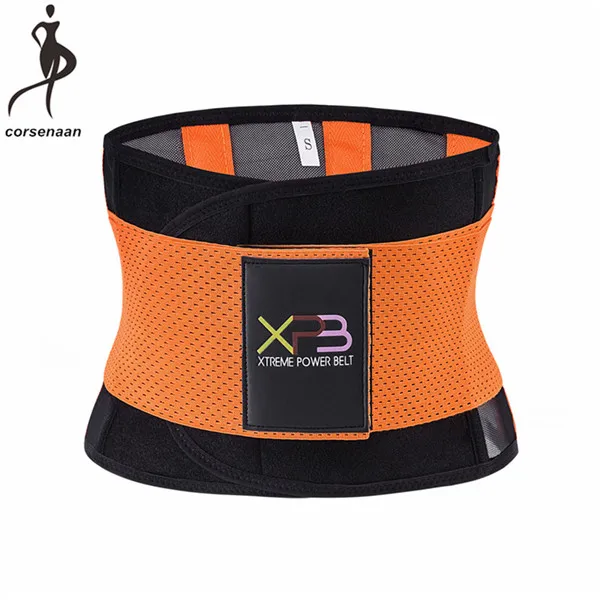 Orange Неопреновый пояс для похудения, регулируемый пояс унисекс Xtreme power для похудения, термо-корректор, спортивный пояс для послеродового 603 - Цвет: Orange