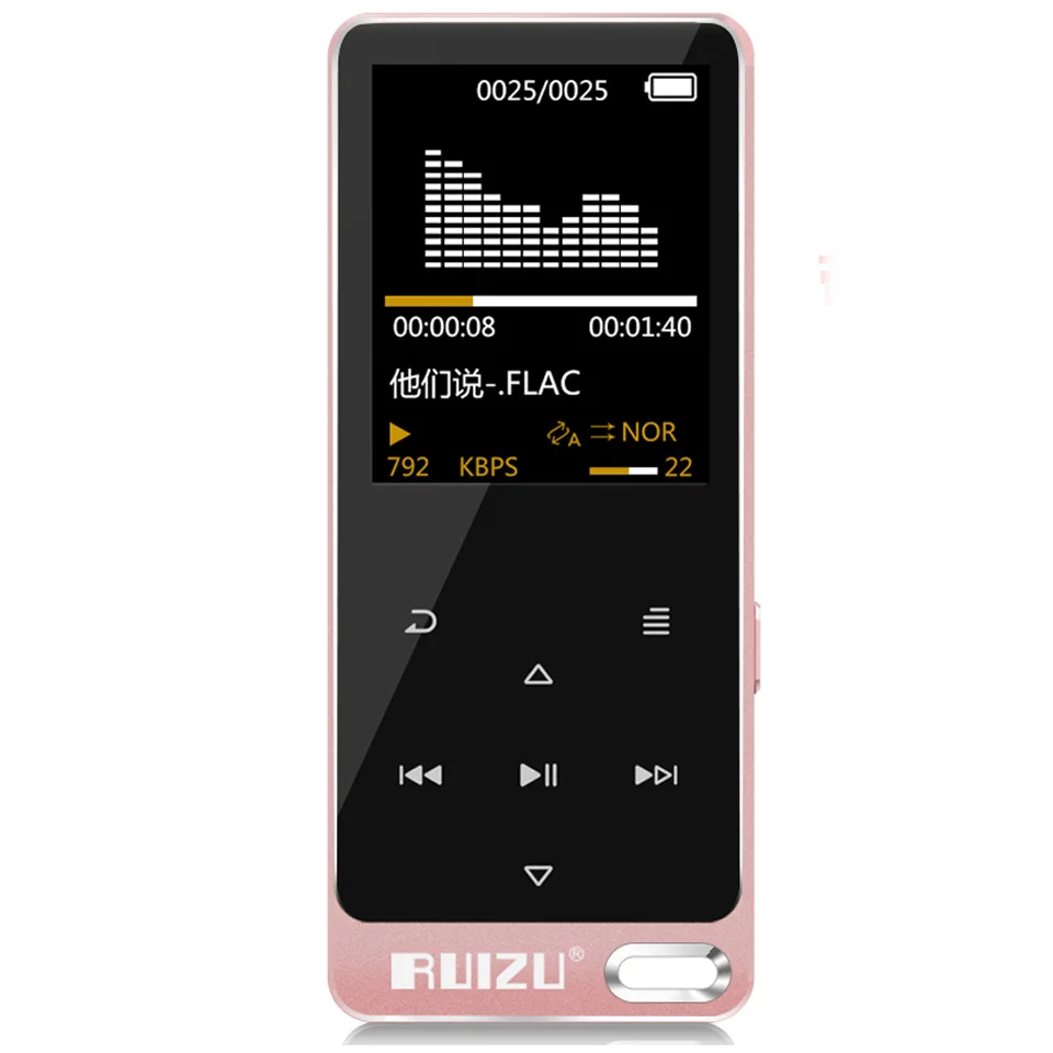 Оригинальный ruidu X19/X05S полностью металлический сенсорный экран HIFI MP3 плеер