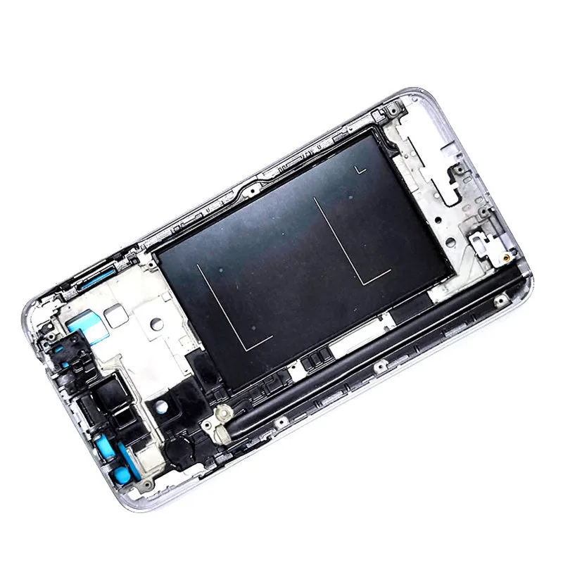 Для samsung Galaxy Note 3 мини N750 N7502 N7505 ЖК передняя панель ободок спереди Корпус рама запчасть для Note3 мини