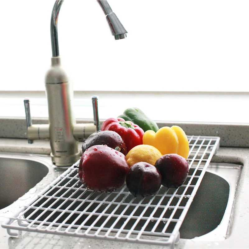 Складная железная стойка для хранения, многопозиционная полка с защелкой, кухонный шкаф для ванной комнаты, стеллажи, держатели, органайзер, сушилка