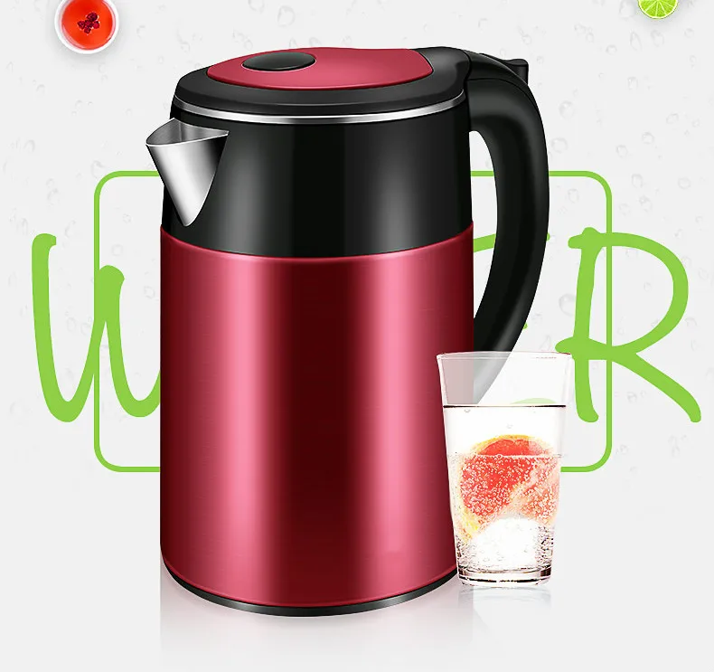 

Electric kettle 304 stainless steel automatic power cut to open