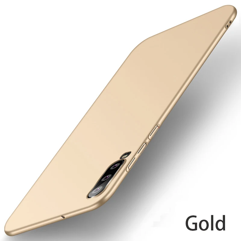 Золотой Чехол для huawei P30 Lite, деловой ультра тонкий жесткий чехол из поликарбоната для huawei P30 P30 Pro Lite P30Lite, чехол s, чехол для телефона - Цвет: Золотой