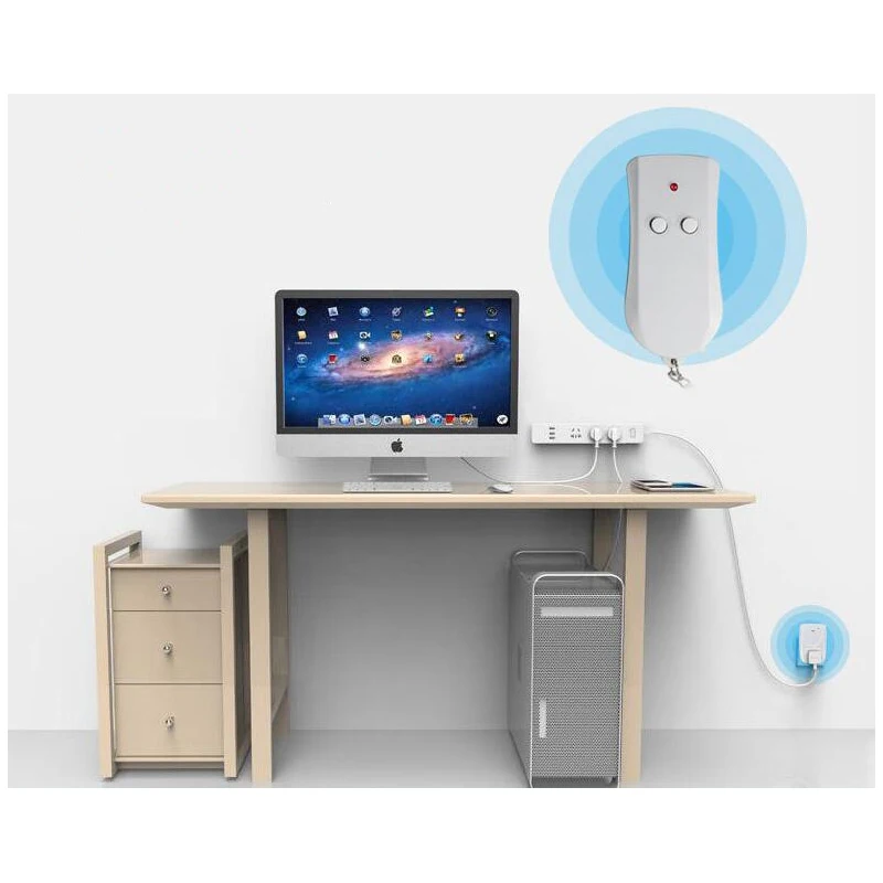 Умные США разъем 1 Беспроводной Дистанционное управление приемник smart Мощность