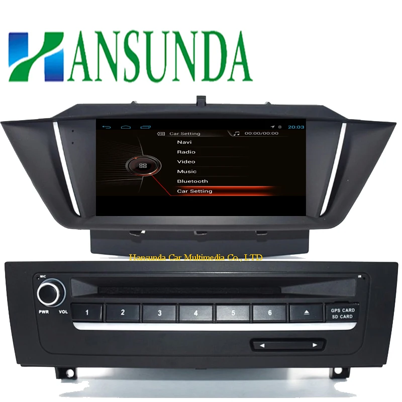 Автомобильный dvd плеер на основе Android емкостный экран HD для BMW X1 E84 (2009 13) с 3G Wifi Google