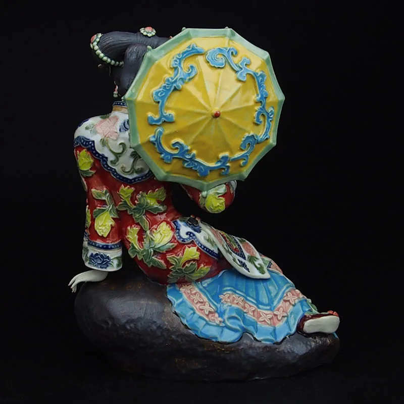 Народное искусство фарфор керамика традиционная китайская фигурка коллекция