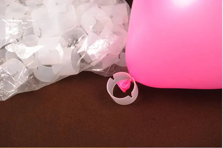 Шар пластиковый зажим 50pcswedding шар арки Пряжка, торжества арки открытие кронштейн, шар моделирование аксессуары пряжка
