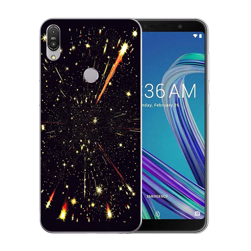 Для Asus Zenfone Max Pro (M1) ZB601KL силиконовый чехол С Рисунком Тигра 5 99 дюйма для