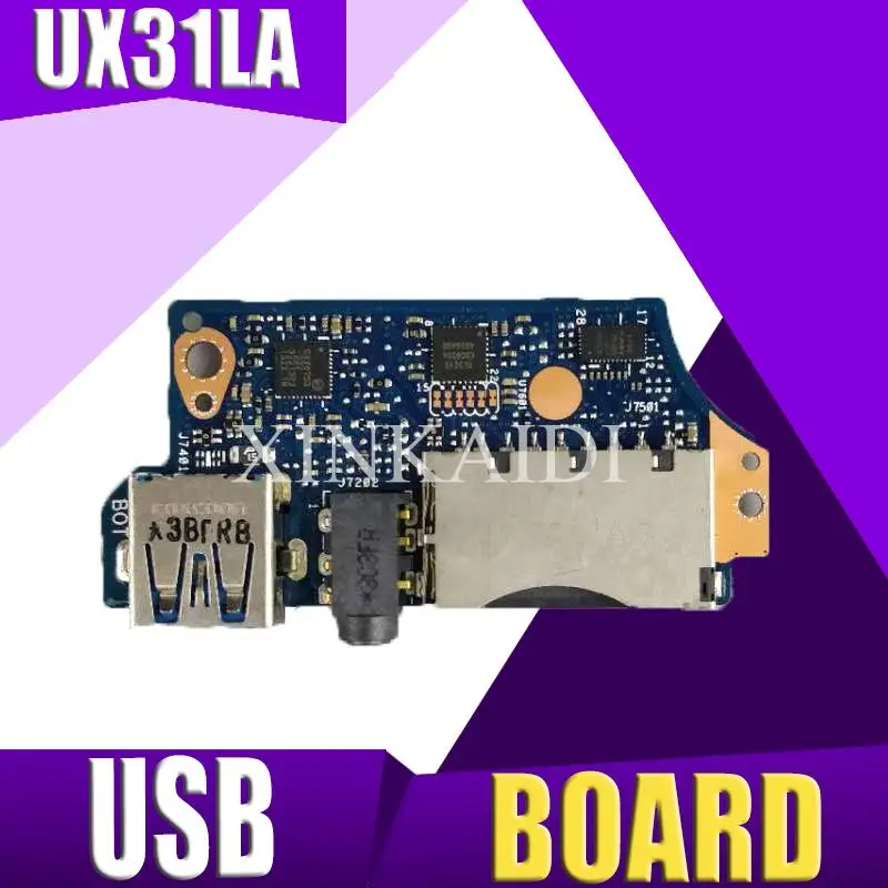Для ASUS UX31L UX31LA UX31 UX31E UX21 UX21E UX21A UX31E_FPC USB считыватель звуковых карт доска | Компьютеры