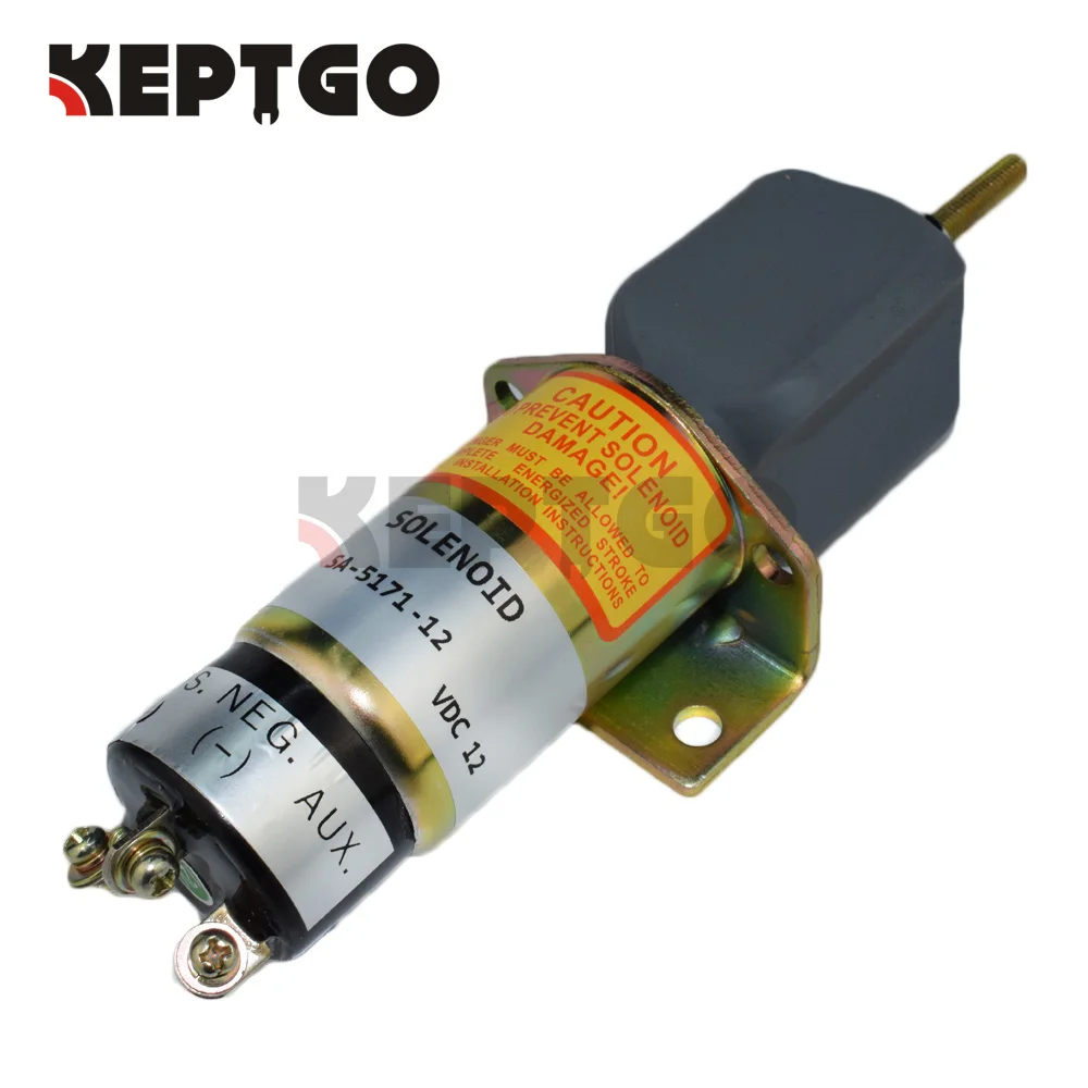 SA 5171 12 1502 12C3U1B1S1A 12В отключение электромагнита останова топлива для Yanmar Kubota Bobcat (3