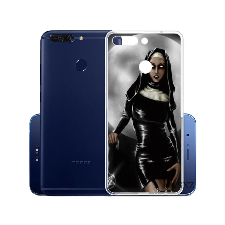 Nun Sexy Girl чехол для телефона Huawei Honor 6A 7A 7C 6C 7X Pro 8 8X 9 10 Lite Play | Мобильные телефоны и