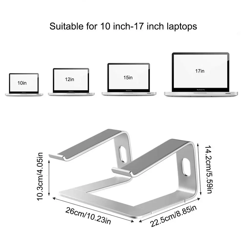 Подставка для ноутбука совместимый MacBook Pro Алюминиевый Стенд держатель