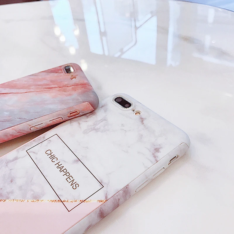 Гибридный чехол с мраморным камнем для iPhone 7 8 6s 6 Plus X 10 capinhas чехлы телефонов +