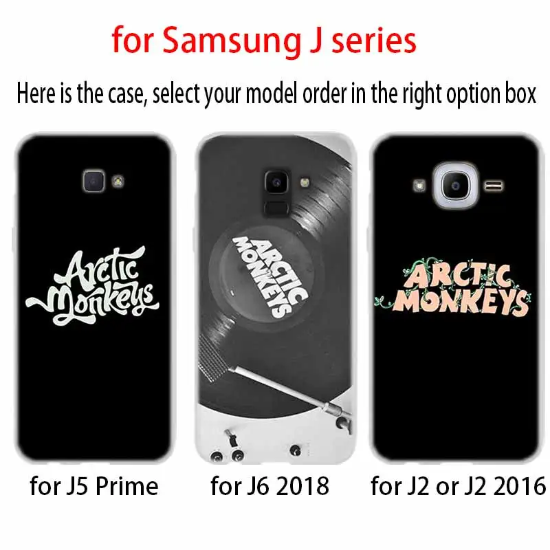 ARCTIC MONKEYS чехол из Великобритании TPU для Samsung Galaxy J6 J8 J3 J5 J7 J4 J2 J1 Plus 2018 2016 2017 EU Prime
