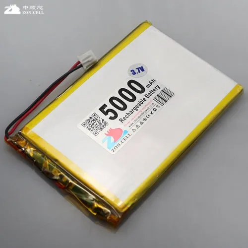 

Доставка 3,7 V 5000mAh 507580 в литий-полимерный аккумулятор 706075 Зарядка мобильных устройств сокровище литий-ионный аккумулятор