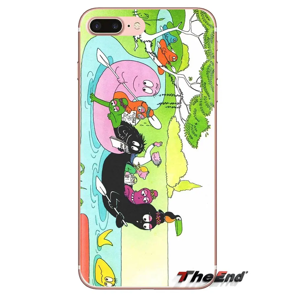 For Oneplus 3T 5T 6T Nokia 2 3 5 6 8 9 230 3310 2.1 3.1 5.1 7 Plus 2017 2018 Les Barbapapa Barbamama Pink Smile Phone Shell Case |