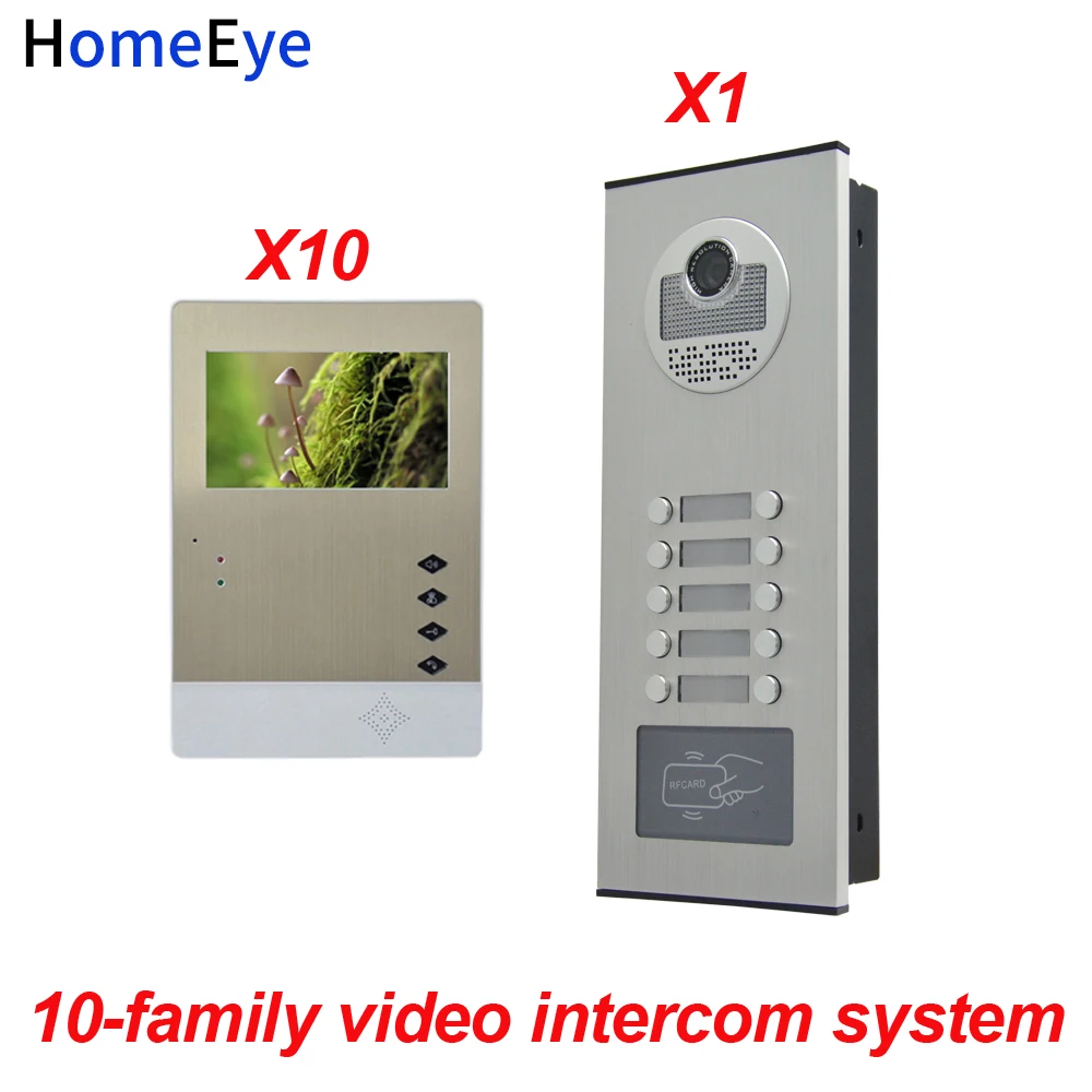 Домашний дверной звонок HomeEye 10