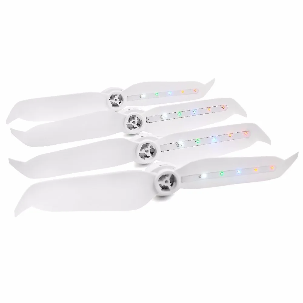 DJI Phantom 4 Pro V2.0 Low Noise Propellers LED Flash Propeller For Series/Phantom v2.0 Drone with USB Cable | Электроника