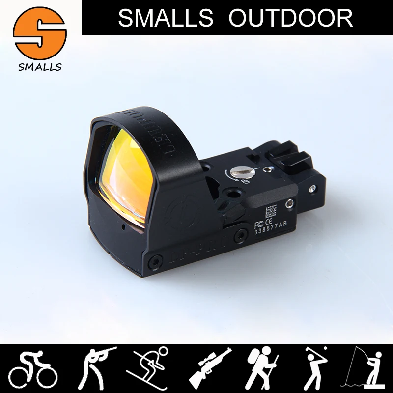 LP стиль DP Pro Красный точечный прицел страйкбола тактический голографический мини