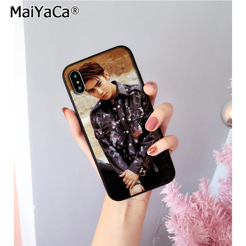 MaiYaCa EXO 5 не портит мой темп фото мягкий чехол для телефона Apple iPhone 8 7 6 6S Plus X XS MAX 5S SE XR