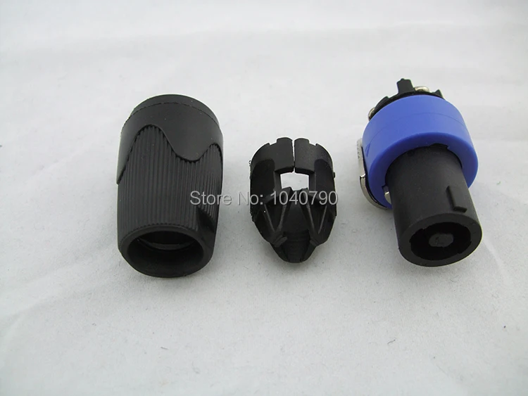 Звук четыре ядра разъем провода Ом динамик линия NL4FC соединение Бесплатная