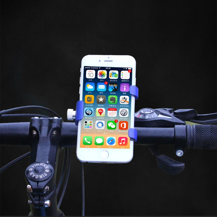 Универсальный Цветной велосипедный держатель для телефона из алюминиевого