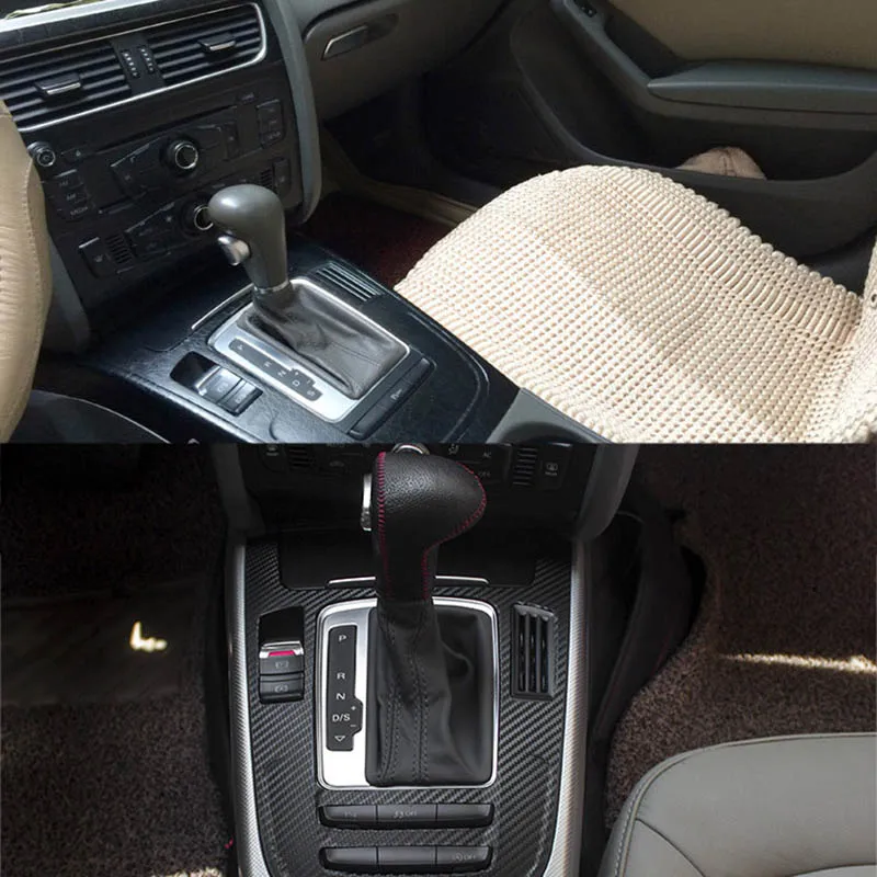 Стайлинг автомобиля новинка 3D наклейки из углеродного волокна для внутренней и