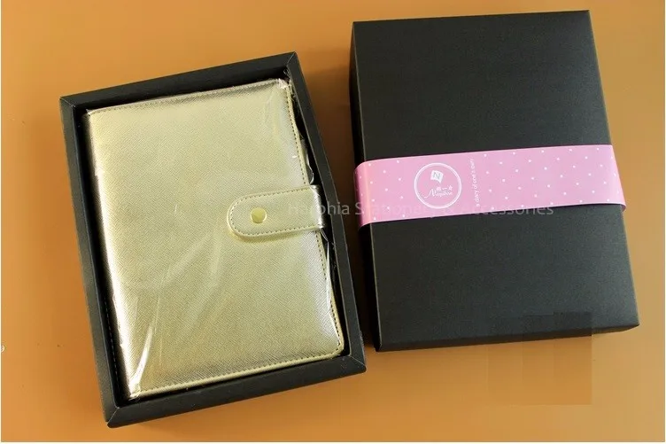 A5 A6 Серебро Золото многоразовый ежедневный блокнот dokibook вкладыш filofax планировщик блокнот