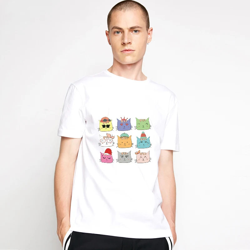 Pulaqi 9 шт. Мультяшные аниме термотрансферные виниловые нашивки с котом для детей