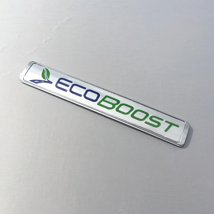 1 шт. 3D ABS Ecoboost эмблема значок спортивный автомобиль стикер хромированная